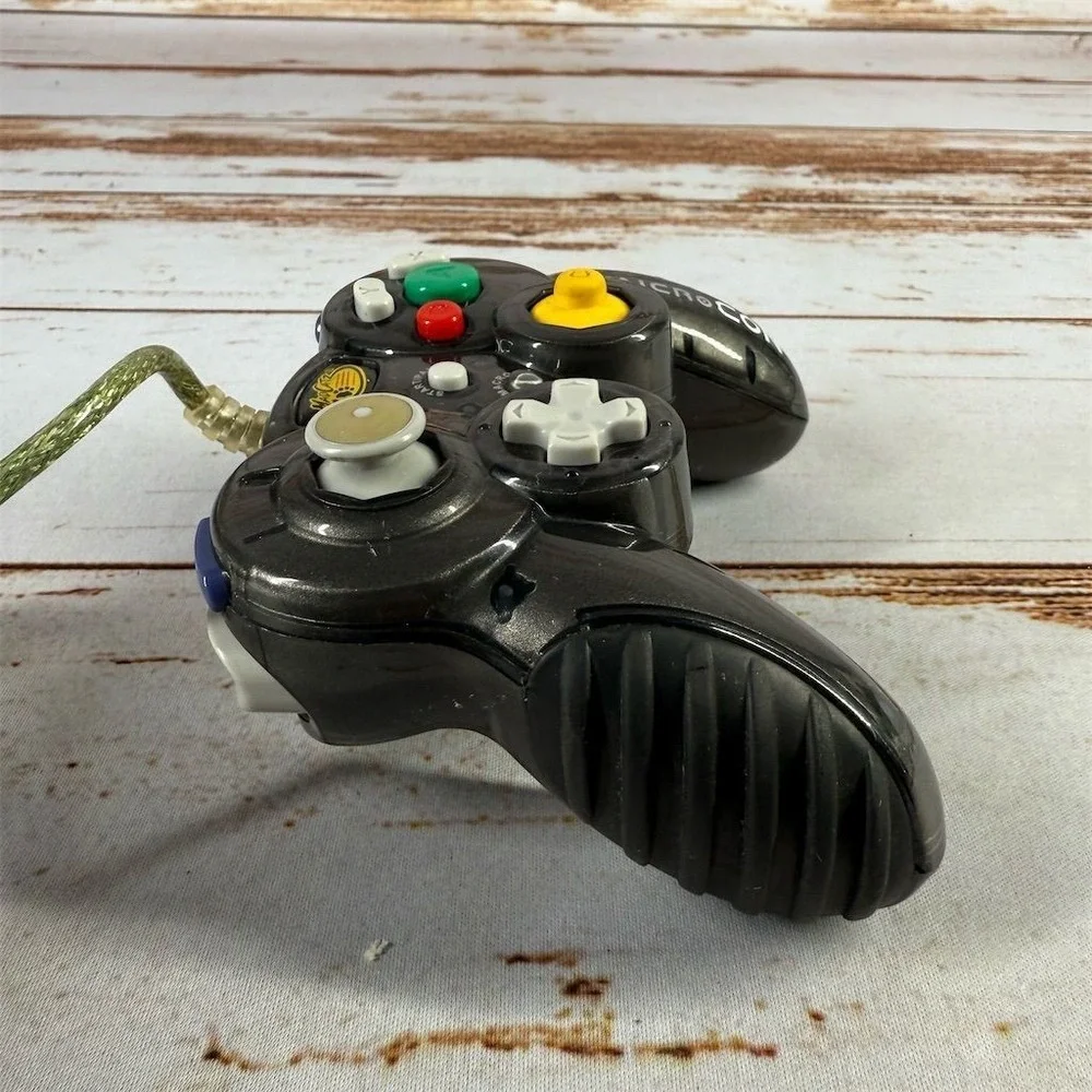 MadCatz Black Wired GameCube Controller 5636 Used